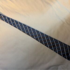 Donald Trump Elegant Blue and Gray Men's Tie. 100% silk.